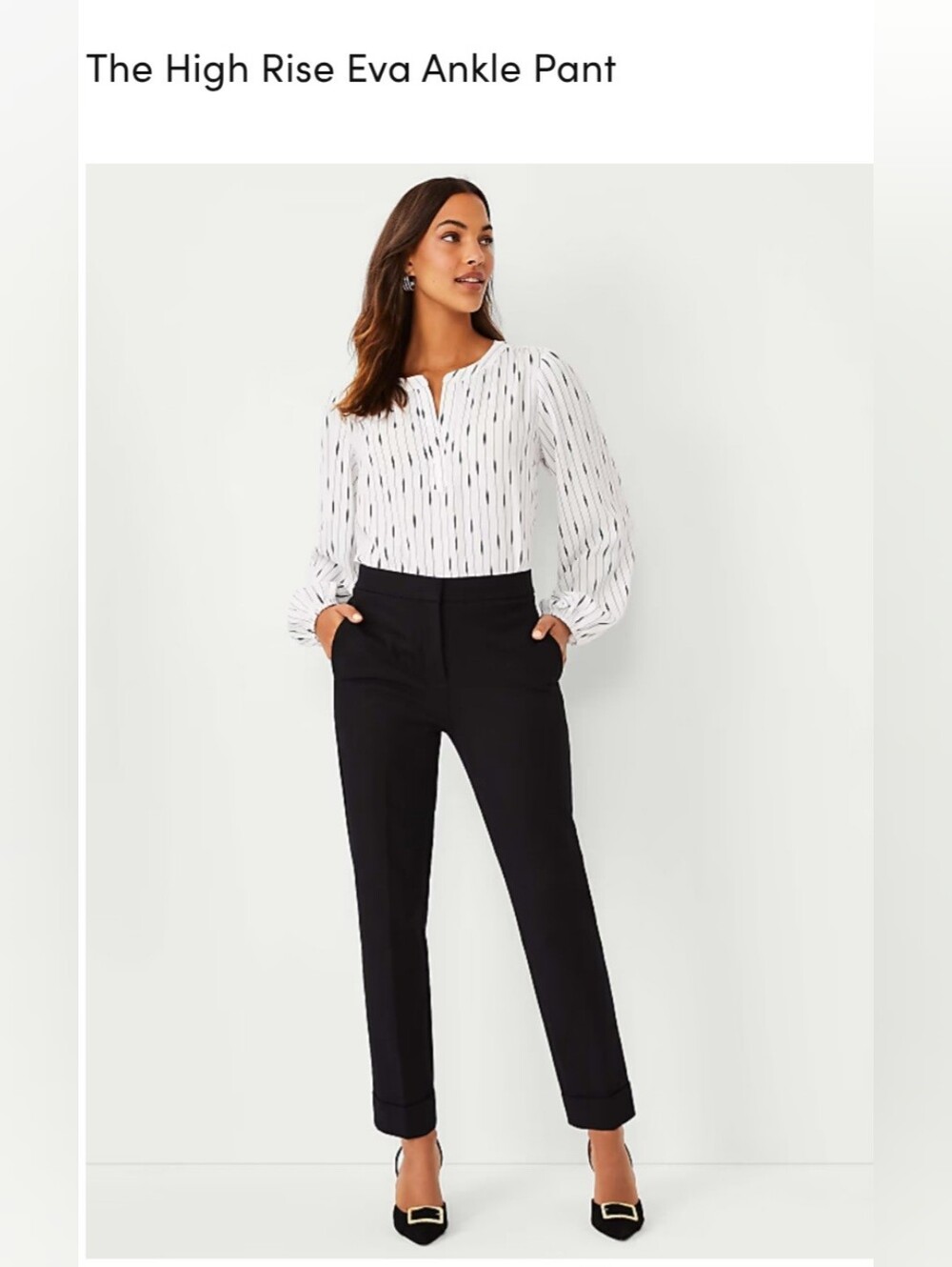 Ann Taylor Eva High Rise Cuff
